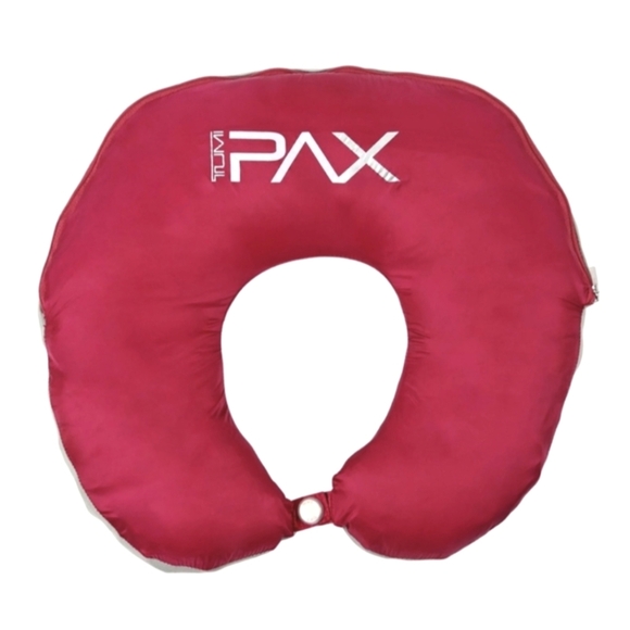 Tumi Clairmont Packable Travel Down Puffer Jacket Pink Women's Medium - Picture 2 of 11